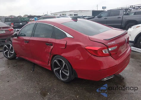 2021 Honda Accord Sport Special Edition from USA, damaged, VIN 1HGCV1F43MA119175